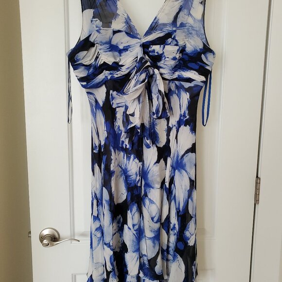 Donna Ricco silk dress size 12 - Picture 1 of 3